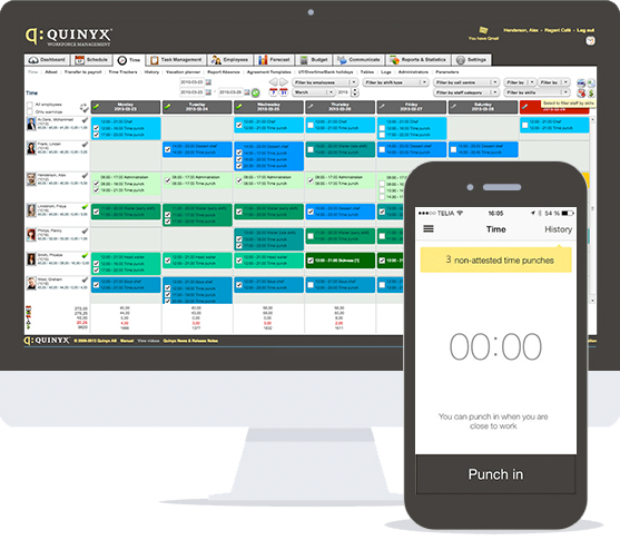 Quinyx Time Management