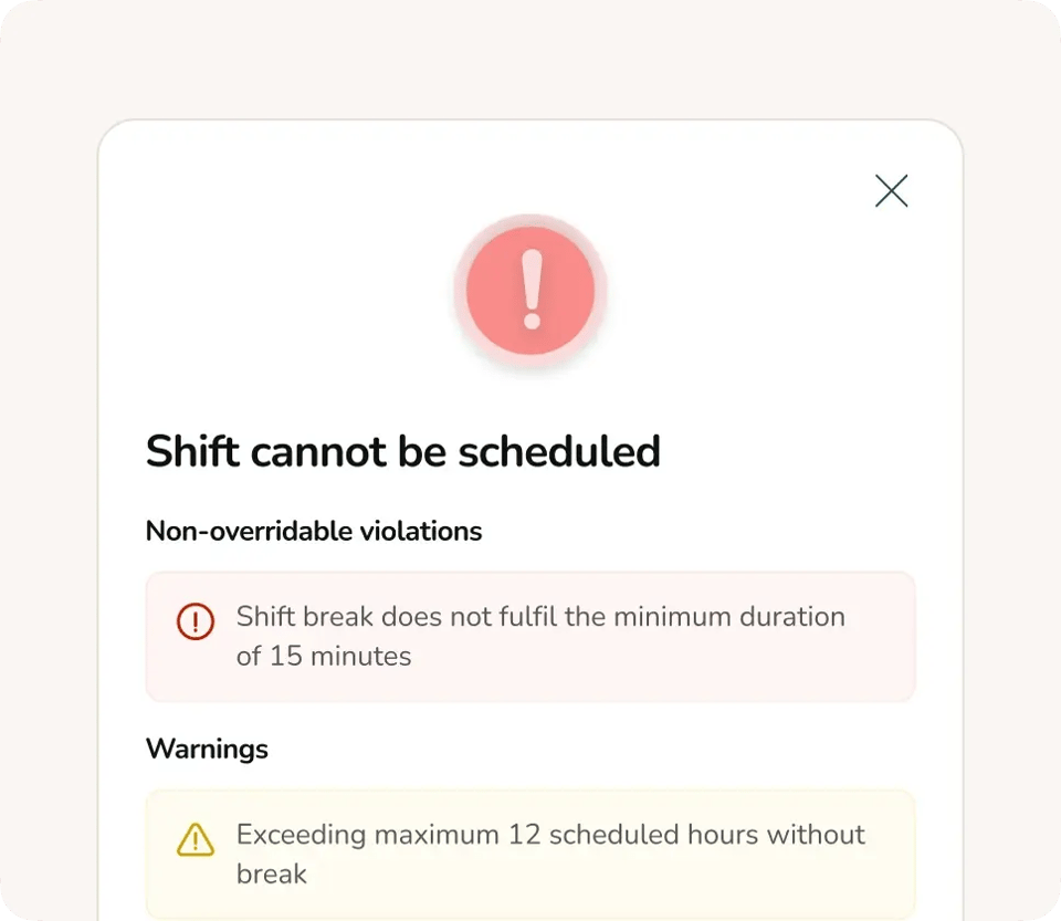 Compliance & Budget Control