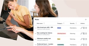 Schedule compliance made simple with Quinyx’s real-time Schedule Compliance Validation